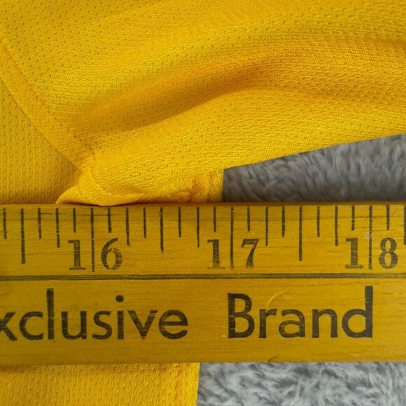 Nike FC Barcelona Yellow Soccer Jersey Youth Size L - Picture 4 of 14